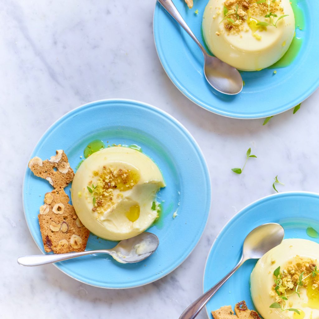 Olive Oil Panna Cotta