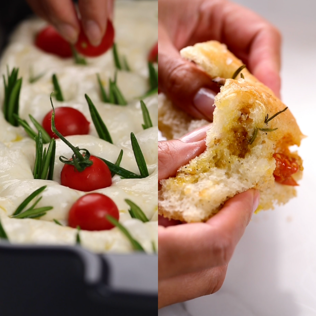 Cherry Tomato Same Day Focaccia