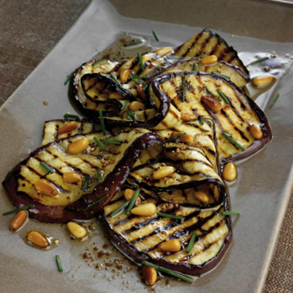 Chargrilled Aubergine Antipasto