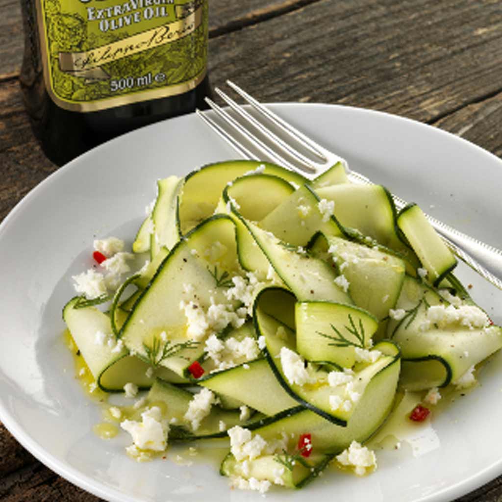 Courgette Ribbon Salad