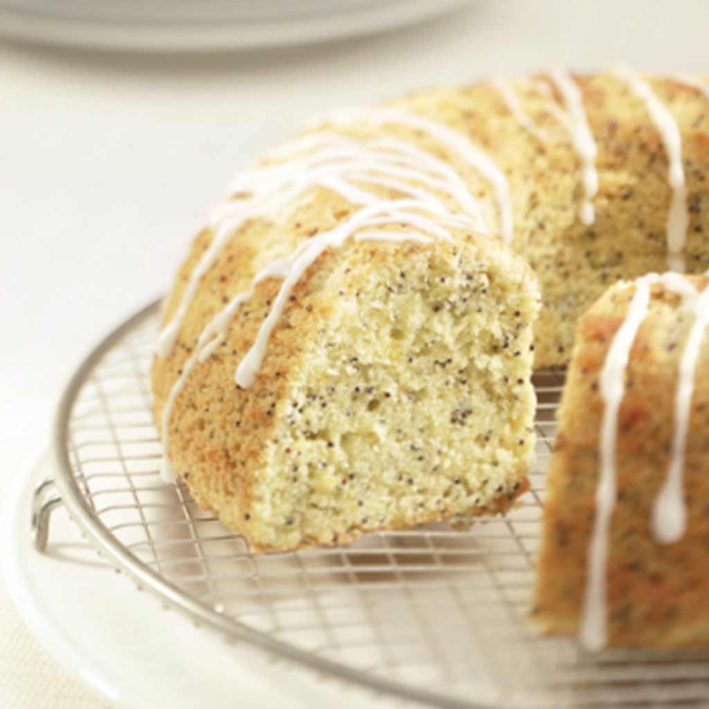 Lemon and Poppy Seed Drizzle Cake