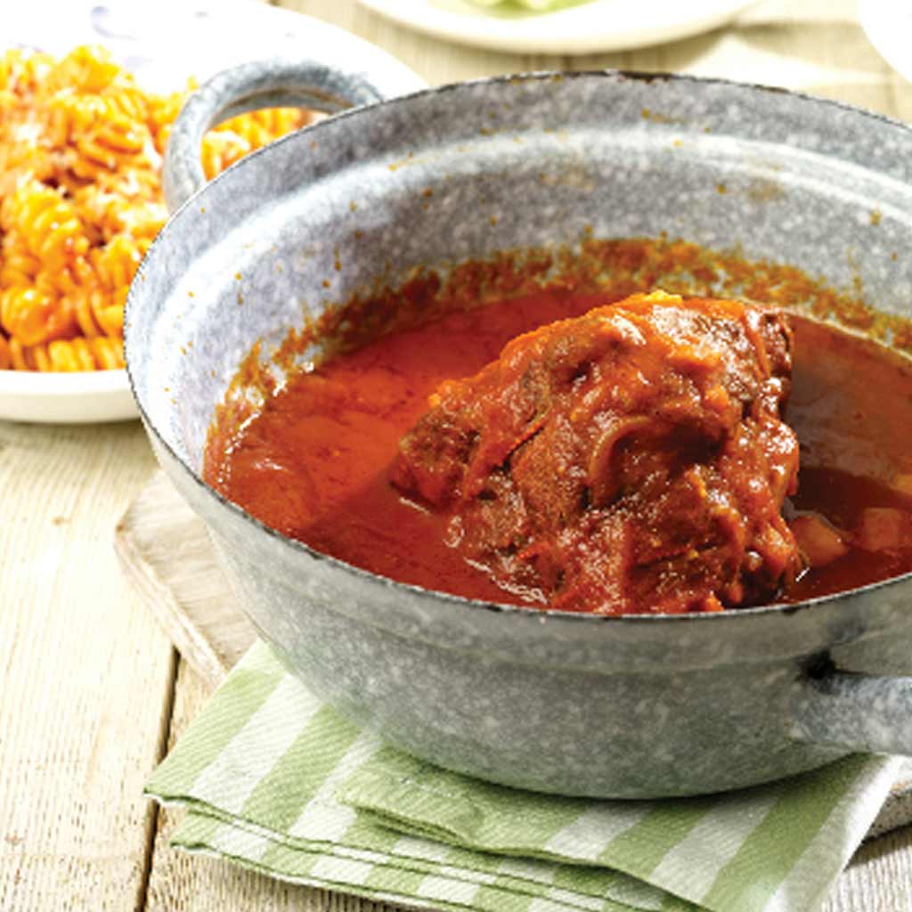 Neapolitan Meat Sauce with Fusilli