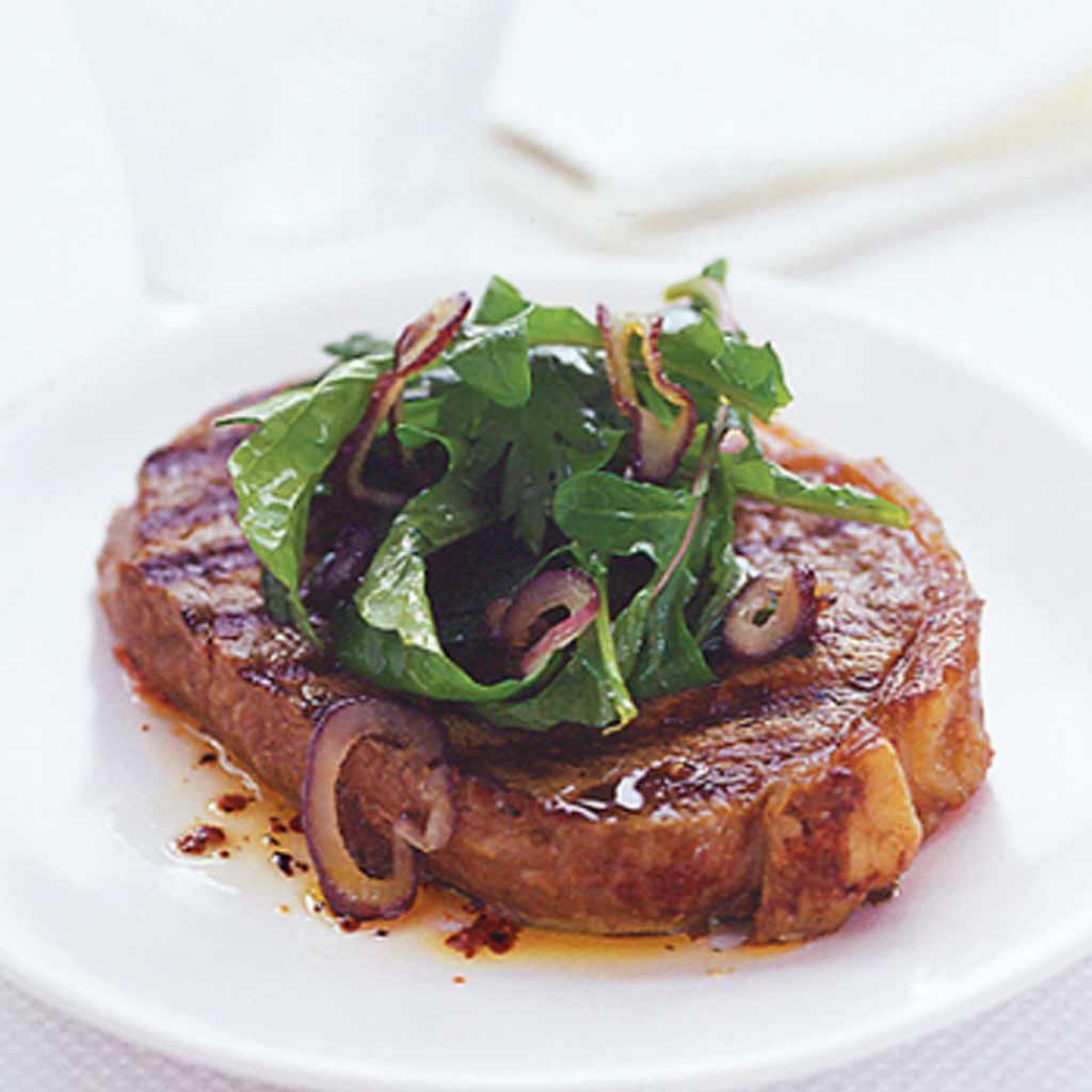 Seared Beef with Rocket