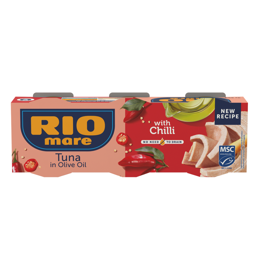 Rio Mare Tuna in Olive Oil with Chilli (3x80g)