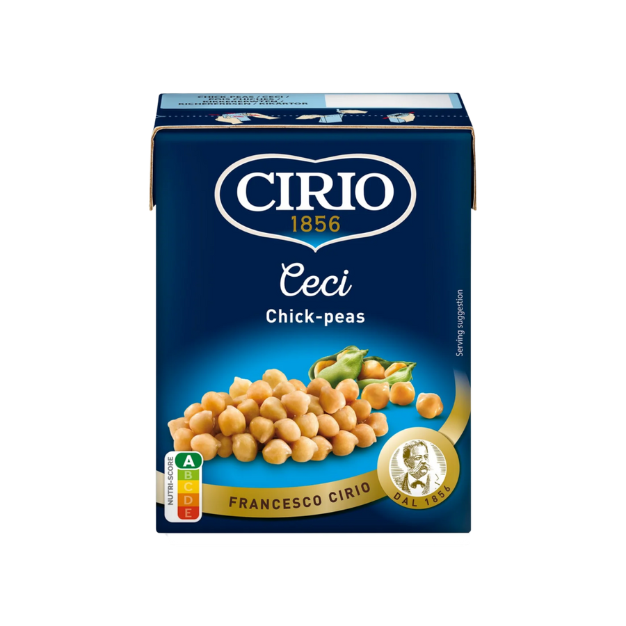 Cirio Chick Peas 380g Carton