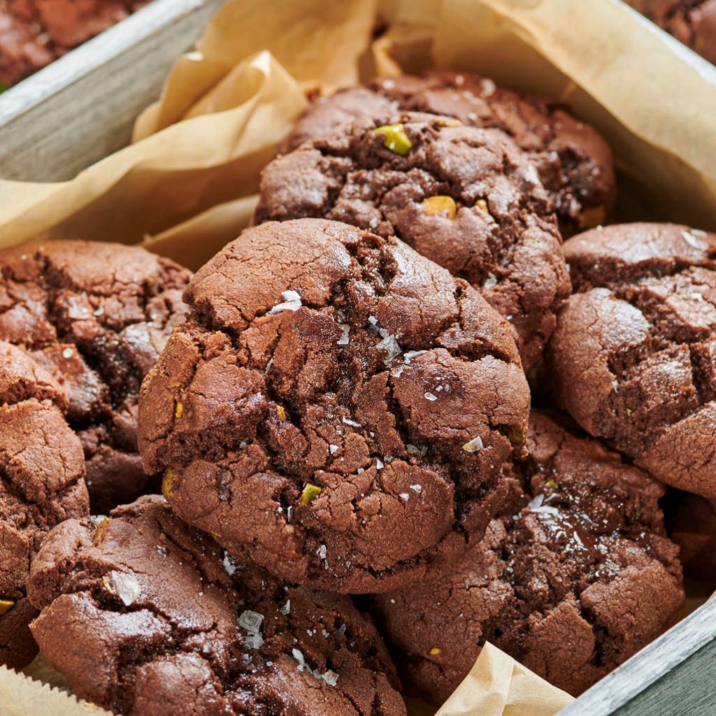 Chocolate, Olive Oil and Sea Salt Brownies