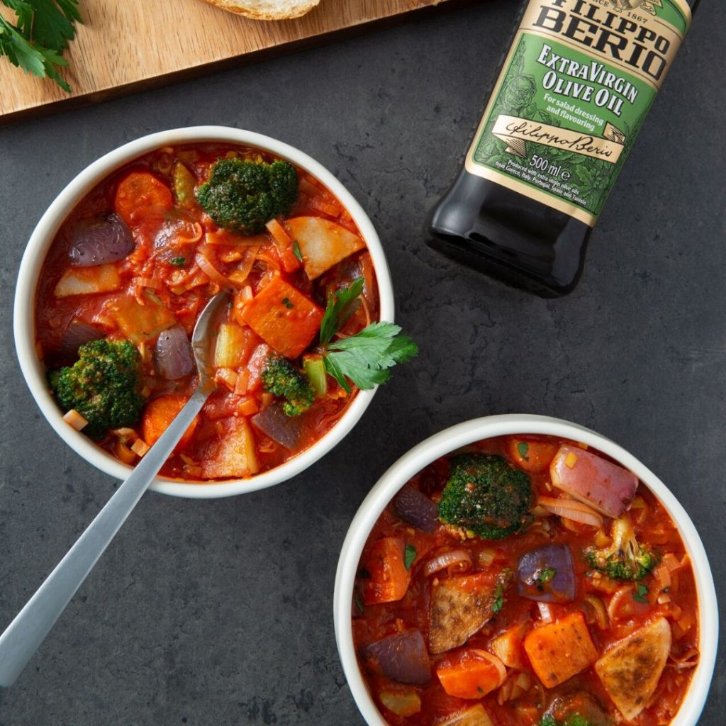 Chunky Roasted Vegetable Soup