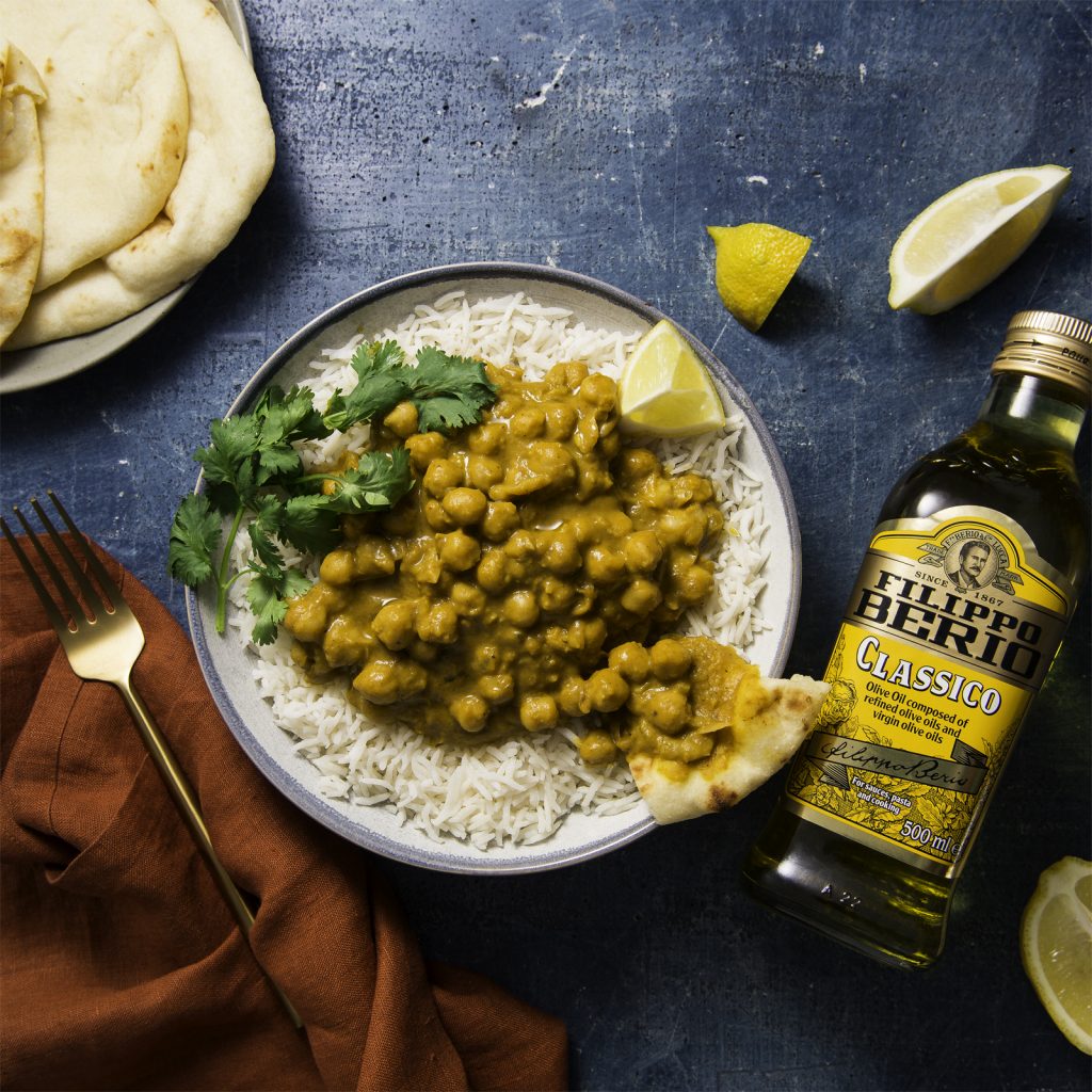 Indian Pumpkin Butter Chickpeas
