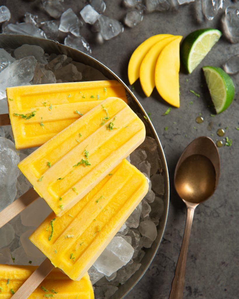 Mango Margarita Ice Pops