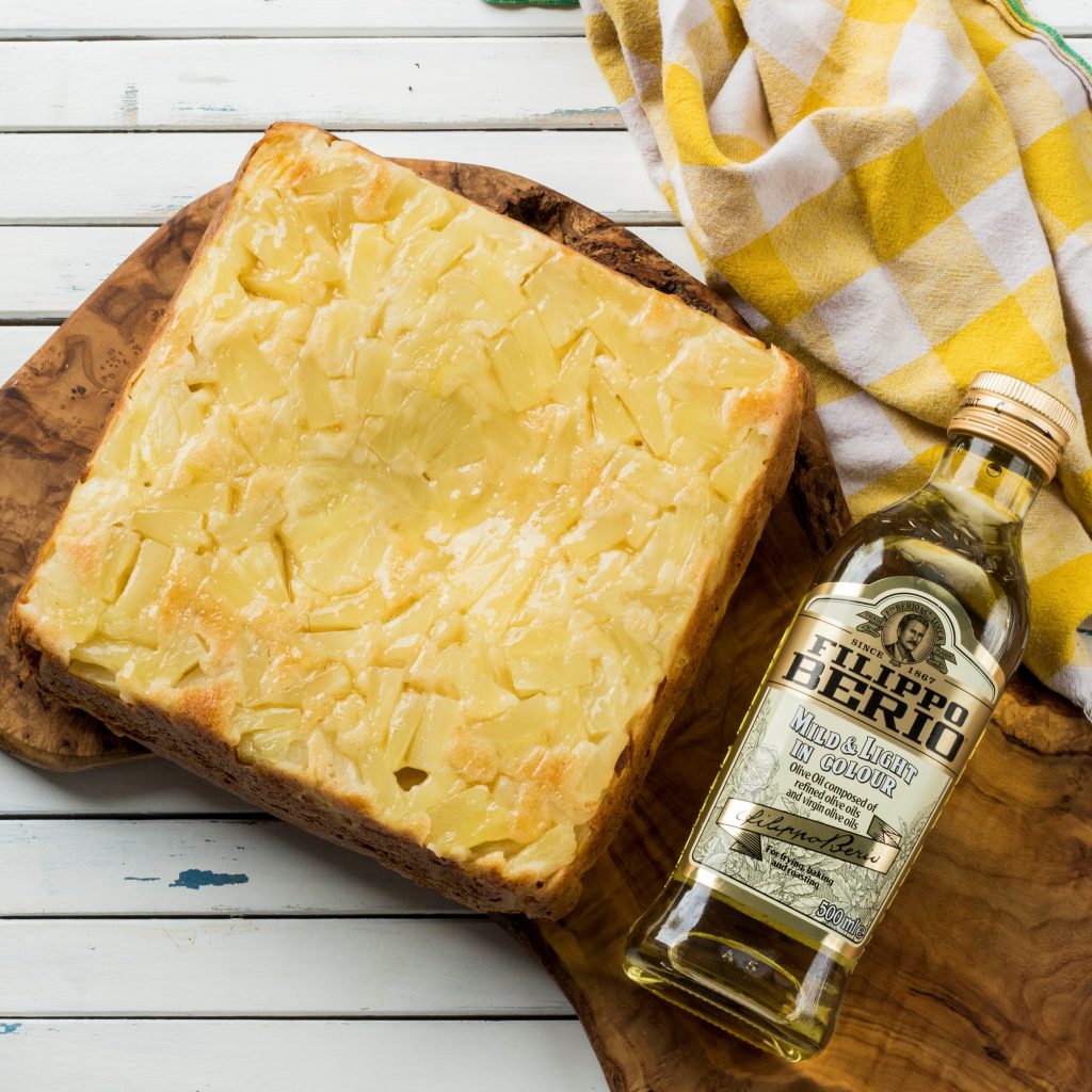 Pineapple upside-down cake recipe