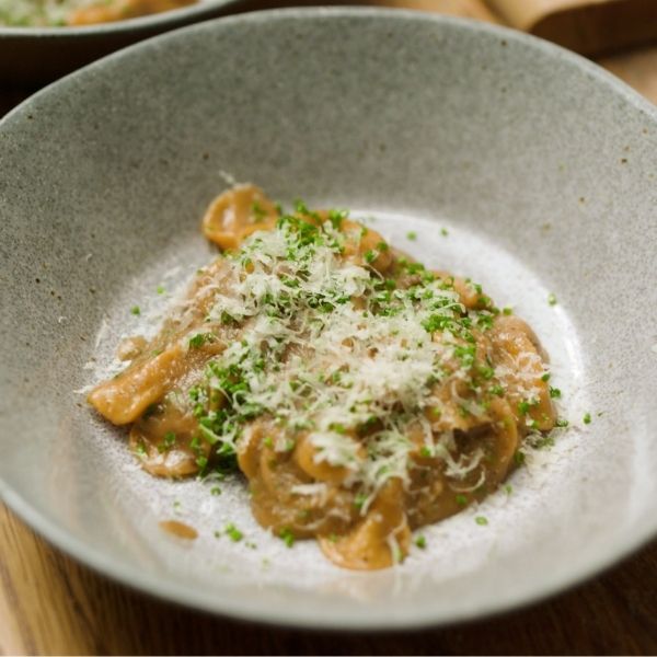 Carlo Scotto’s Farfalle Pasta a La Genovese