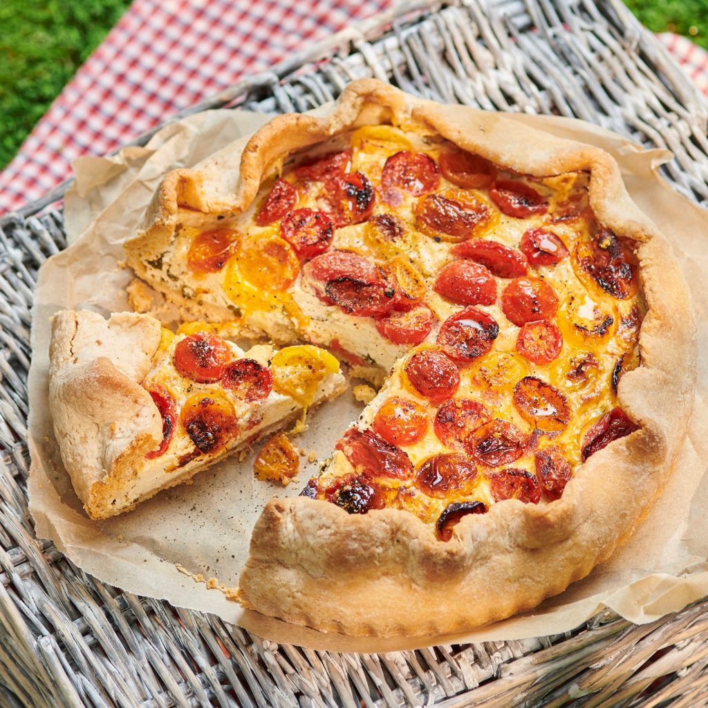 Tomato and Ricotta Torta Rustica