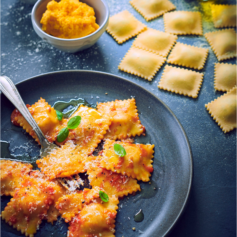 Filled Pasta Three Ways