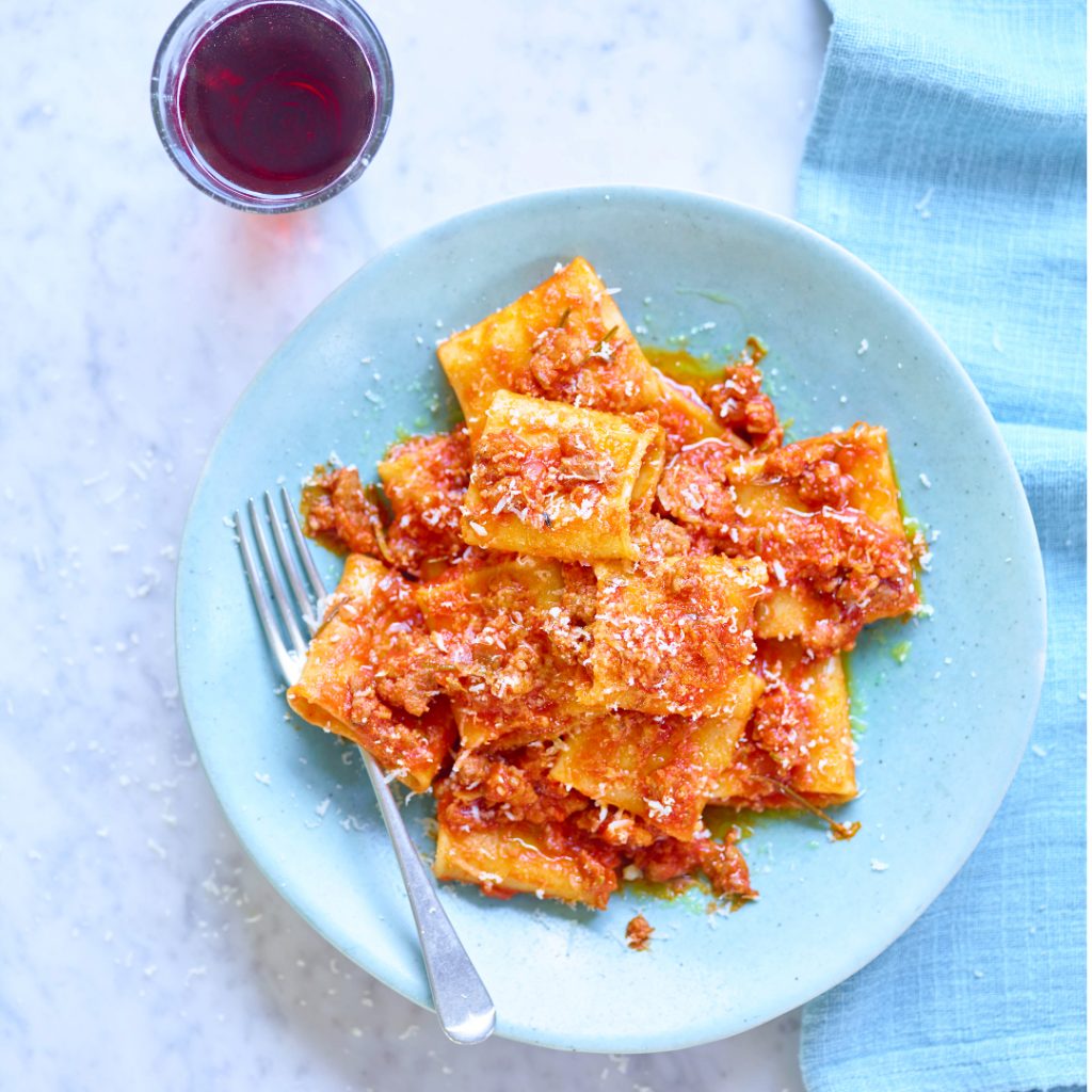 Tuscan Sausage & Fennel Ragu with Paccheri