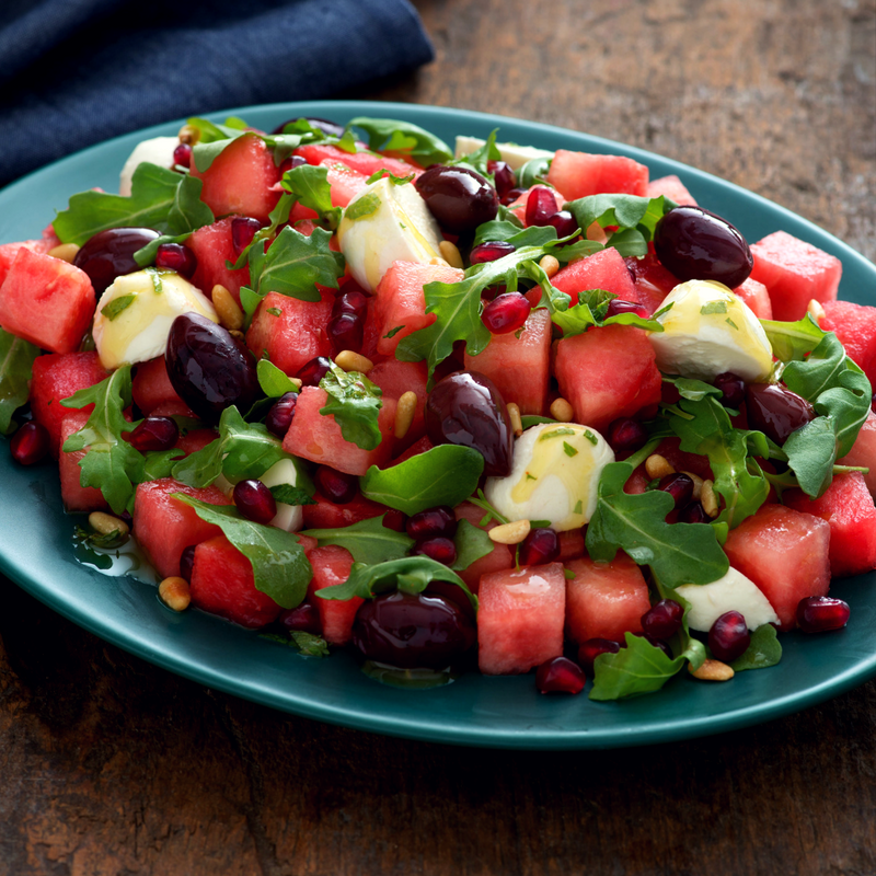 Watermelon and Bocconcini Salad