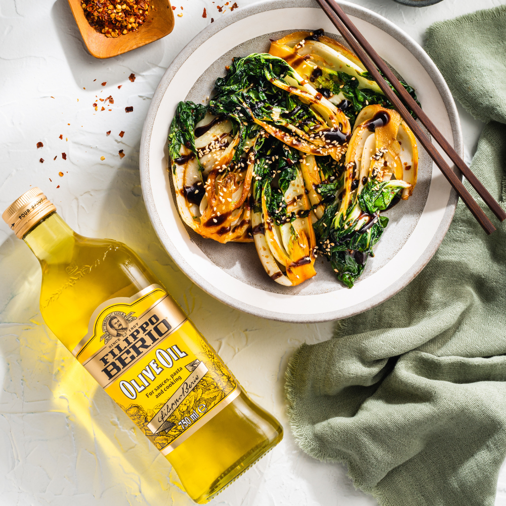 Balsamic Garlic Bok Choy