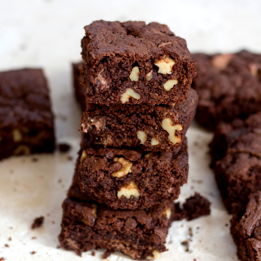 Chocolate & Pecan Olive Oil Brownies