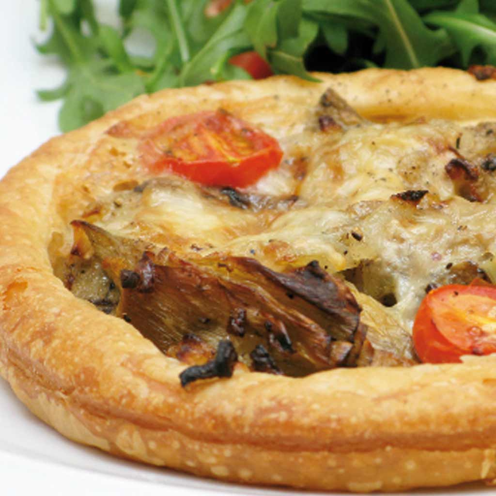 Artichoke and Taleggio Tarts