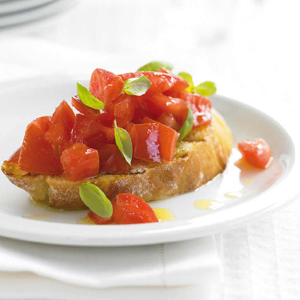 Bruschetta with Tomato & Basil