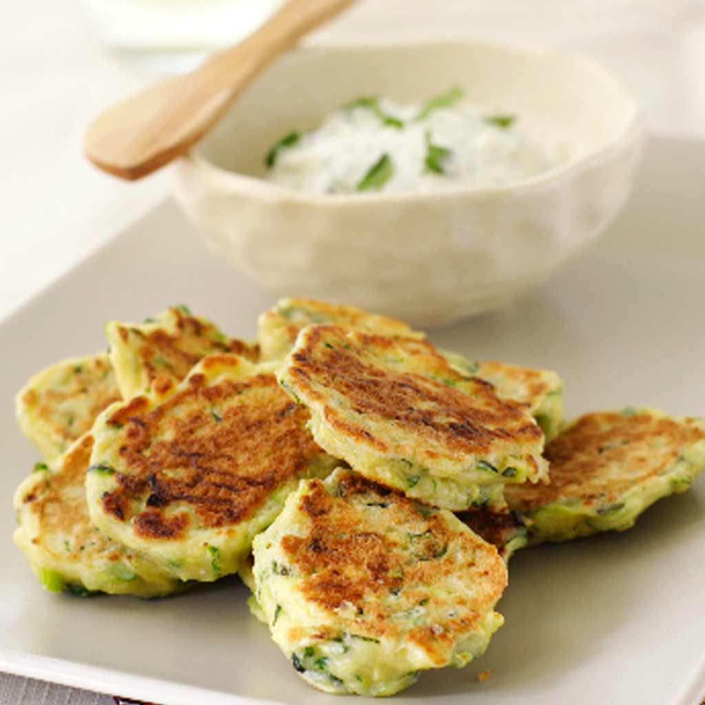 Courgette Fritters