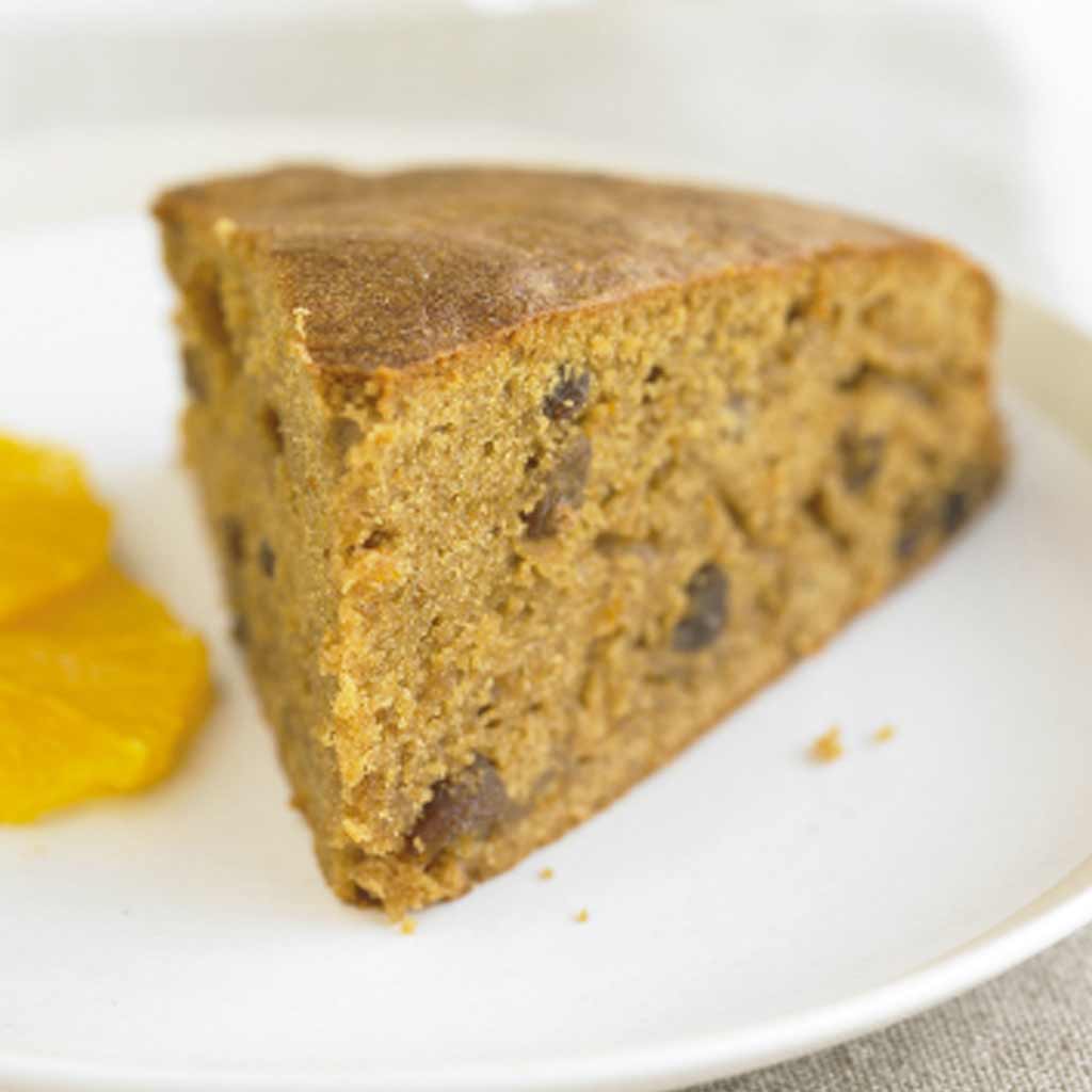 Ginger, Orange and Sultana Cake