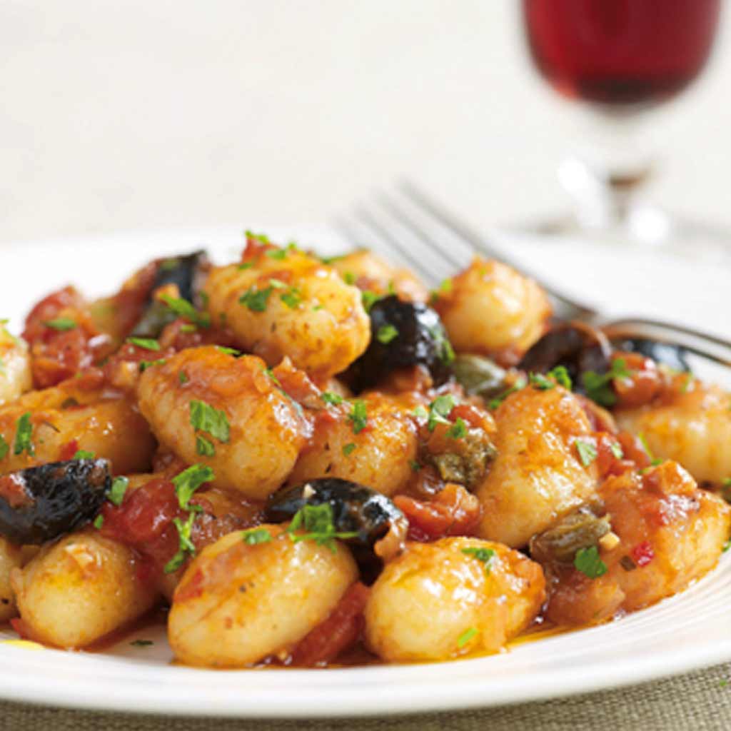 Gnocchi Puttanesca