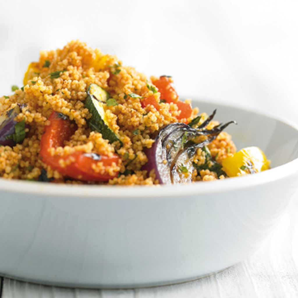 Grilled Vegetable Couscous Salad
