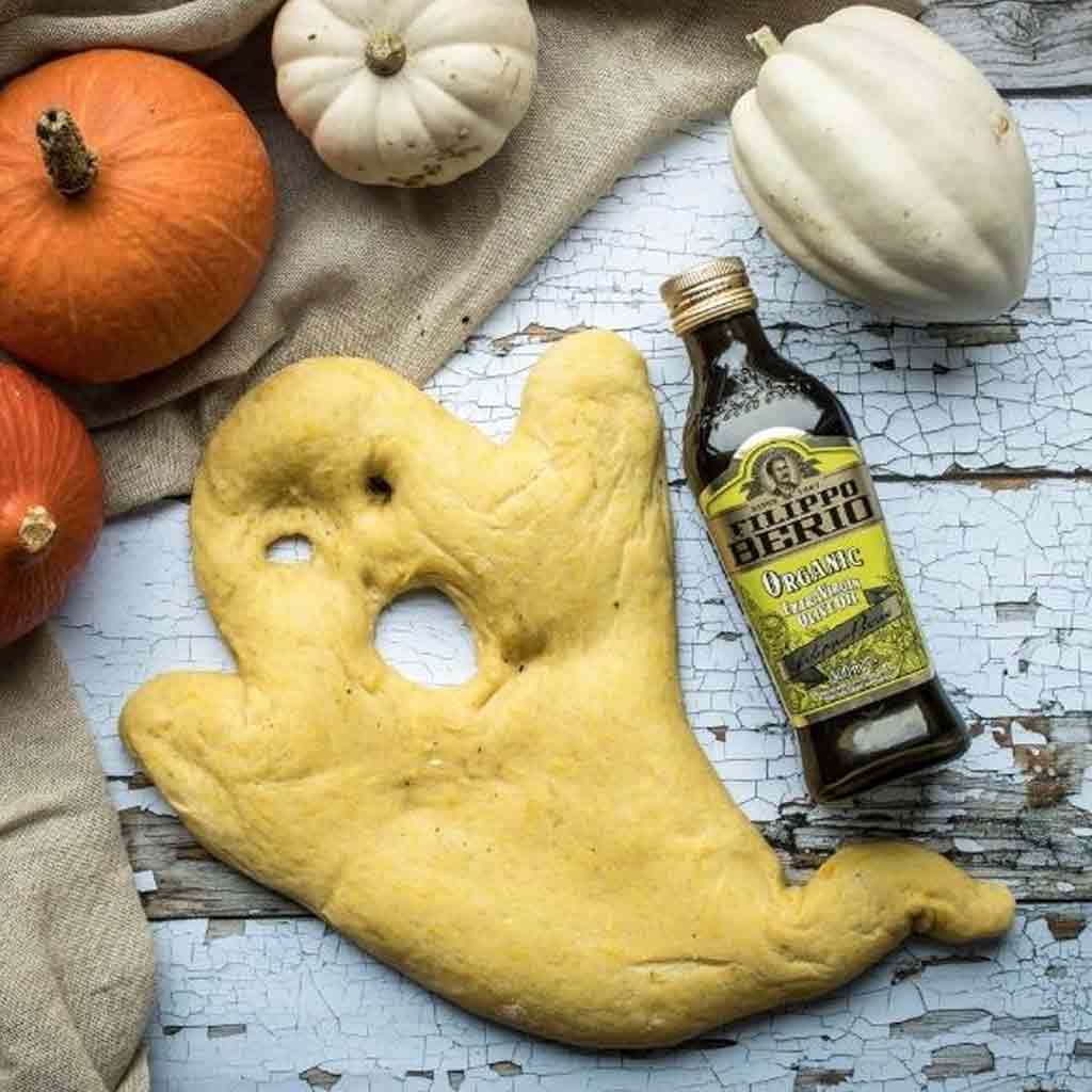 Halloween Pumpkin Fougasse