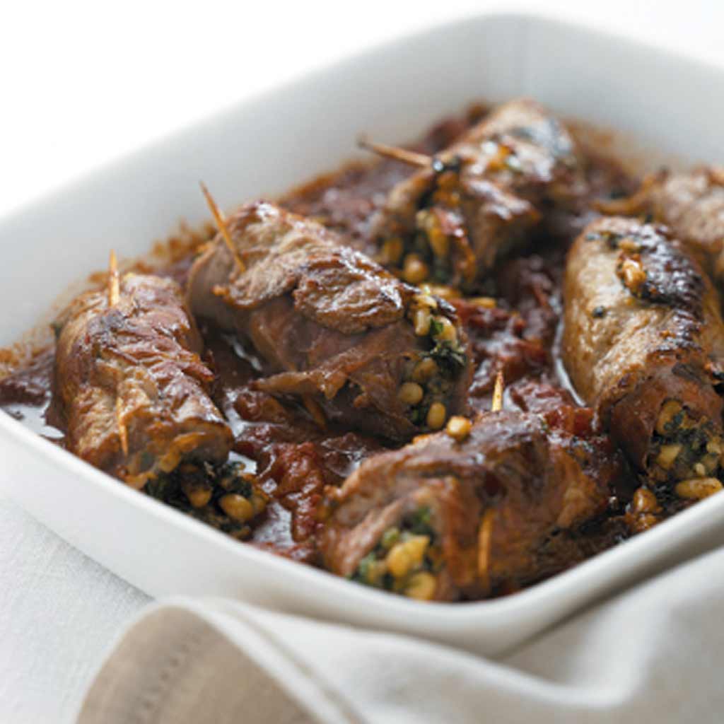 Italian Beef Involtini