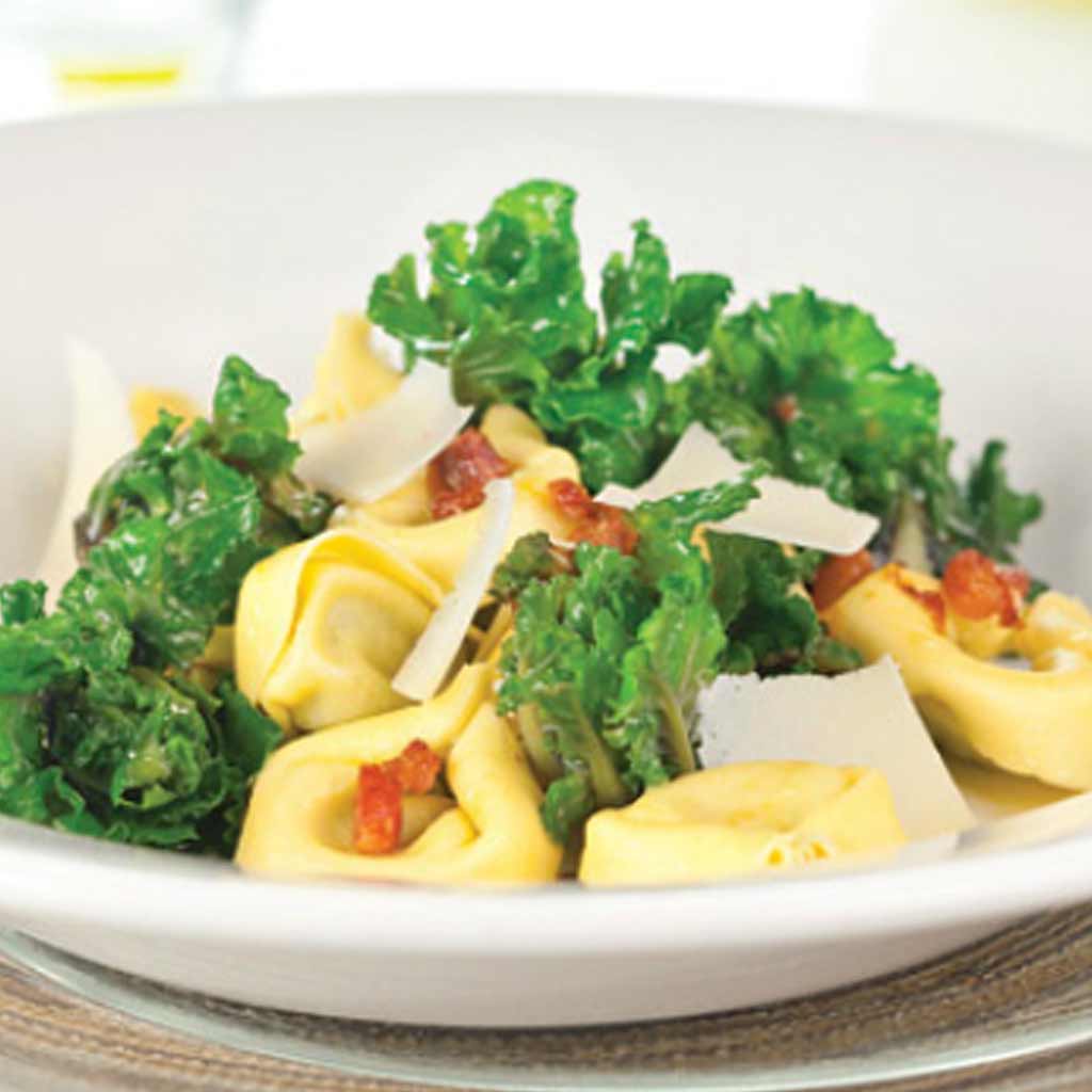 Italian Flower Sprouts® with Spinach and Ricotta Tortelloni