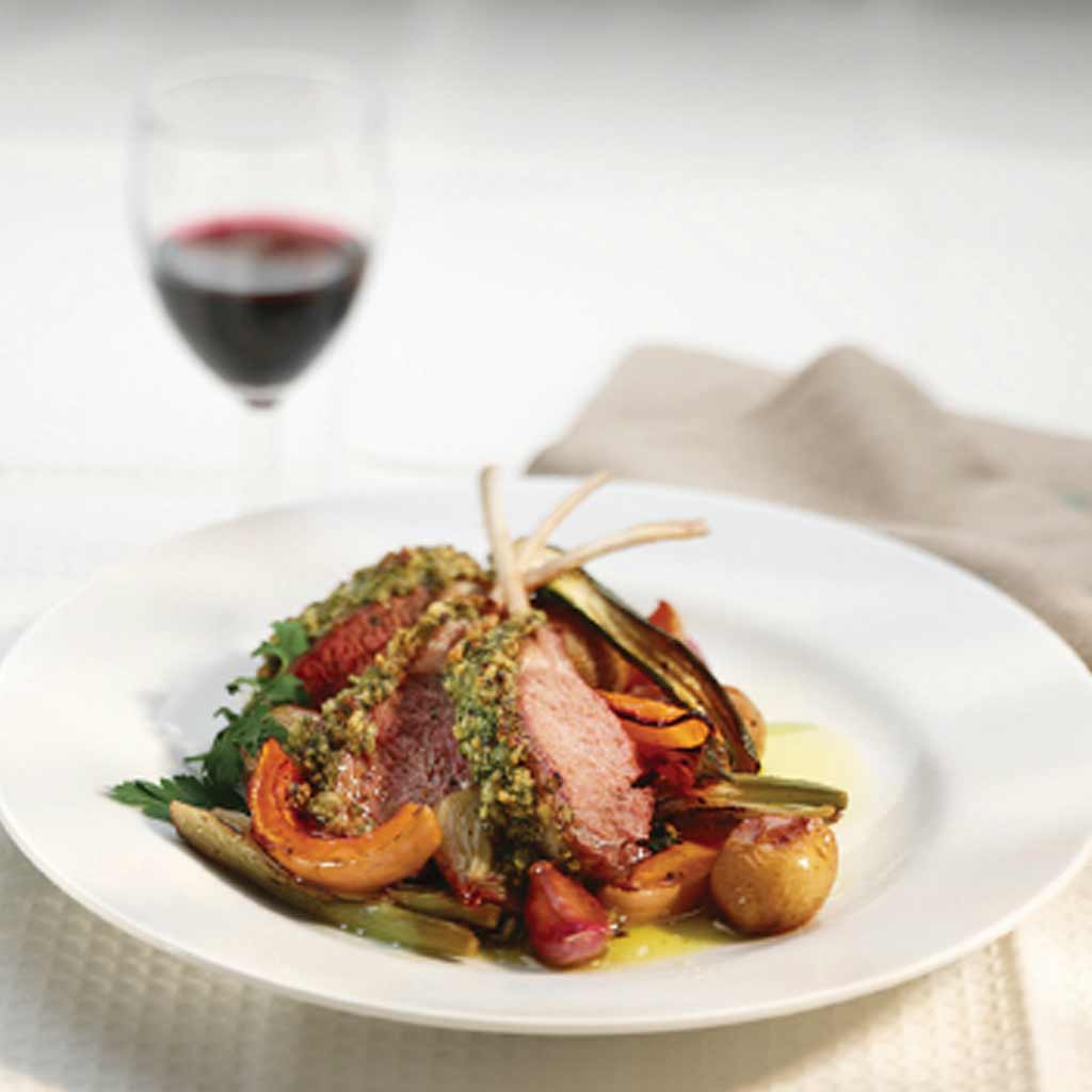 Lamb with Roasted Vegetables