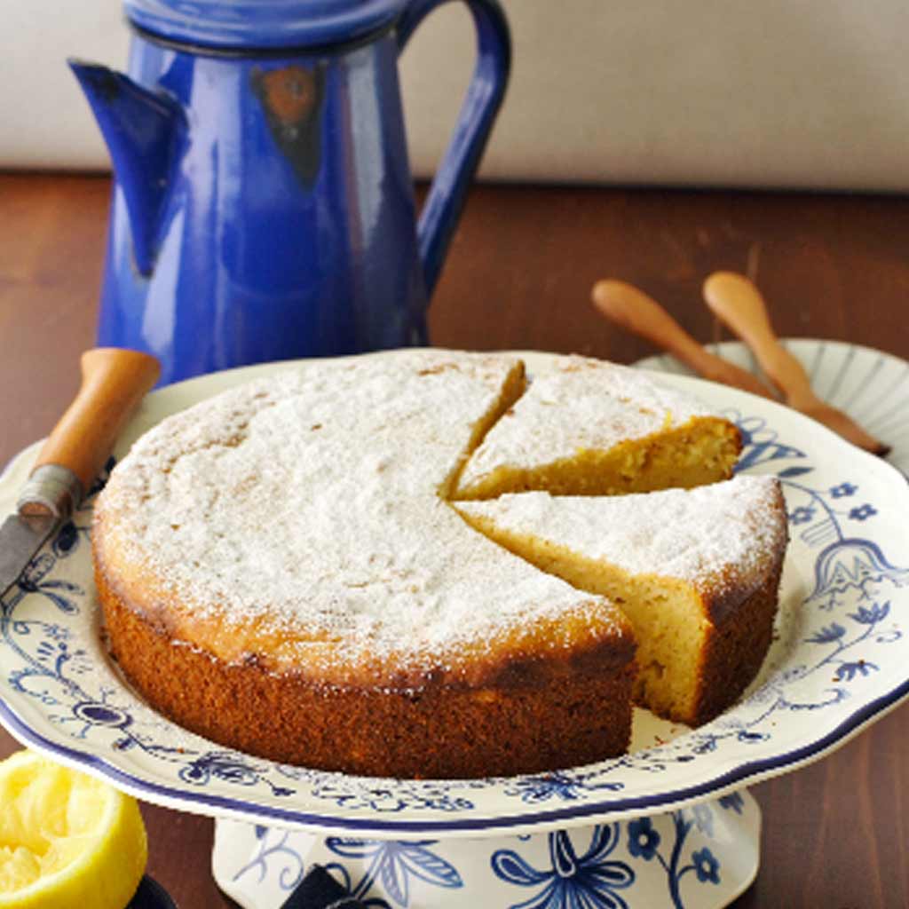 Lemon, Olive Oil & Ricotta Cake