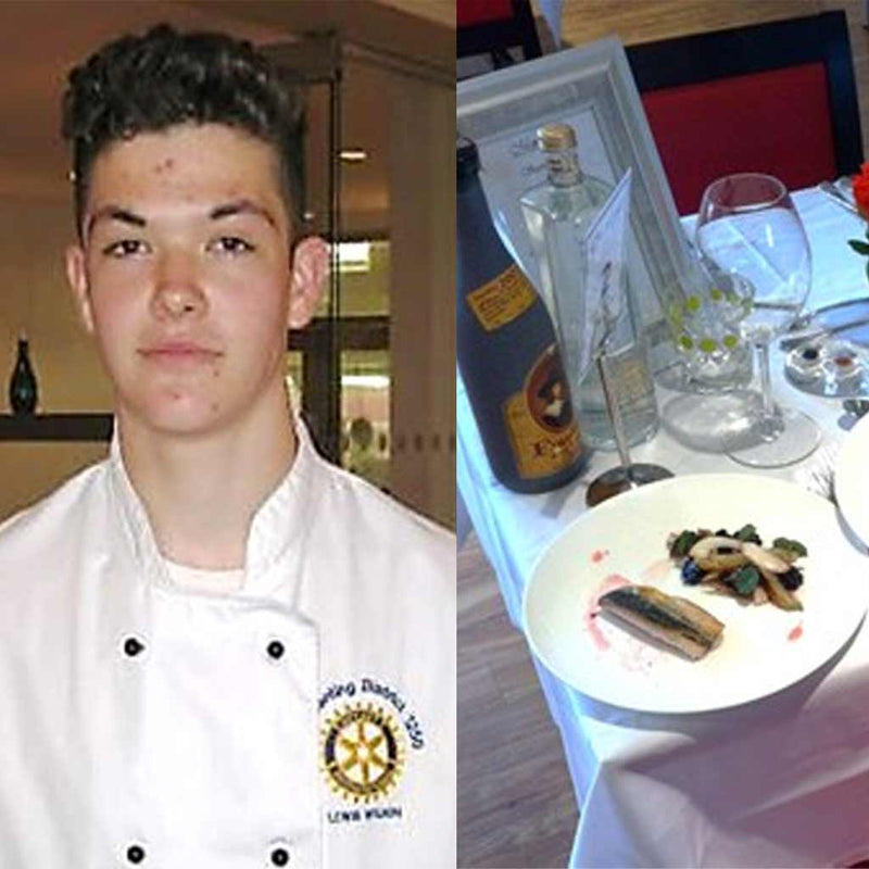 Lewis Wilson crowned RIBI Young Chef 2015!