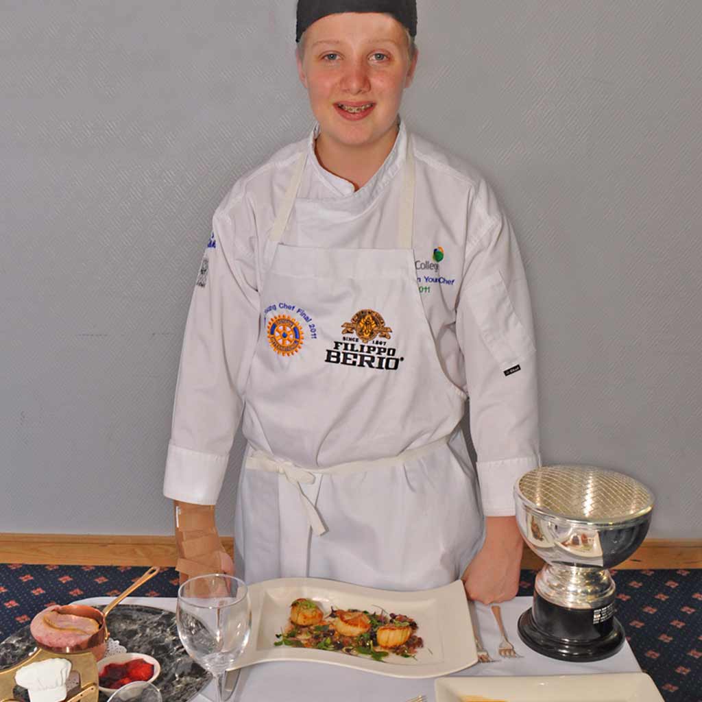 Talented young chef wins national cookery competition