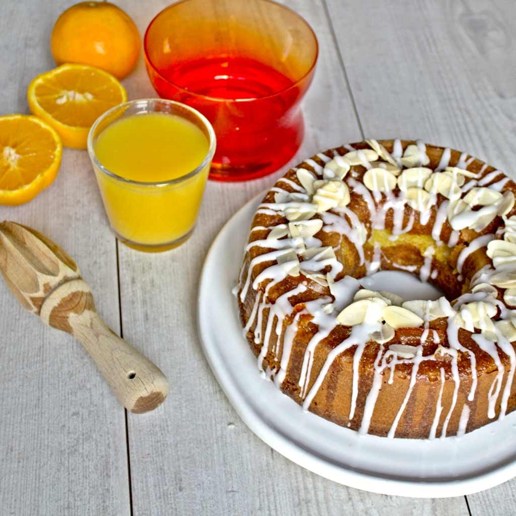 Orange and Limoncello Cake