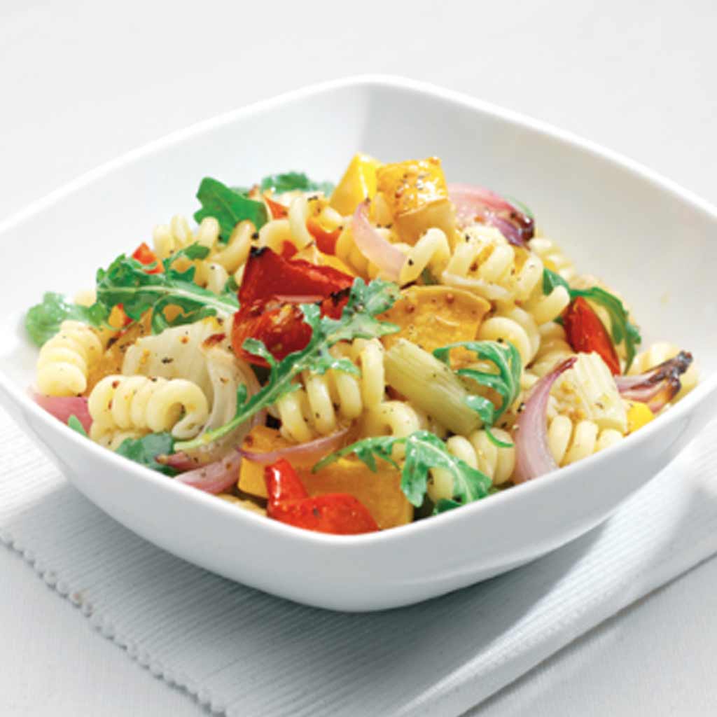 Roasted Vegetable Pasta Salad