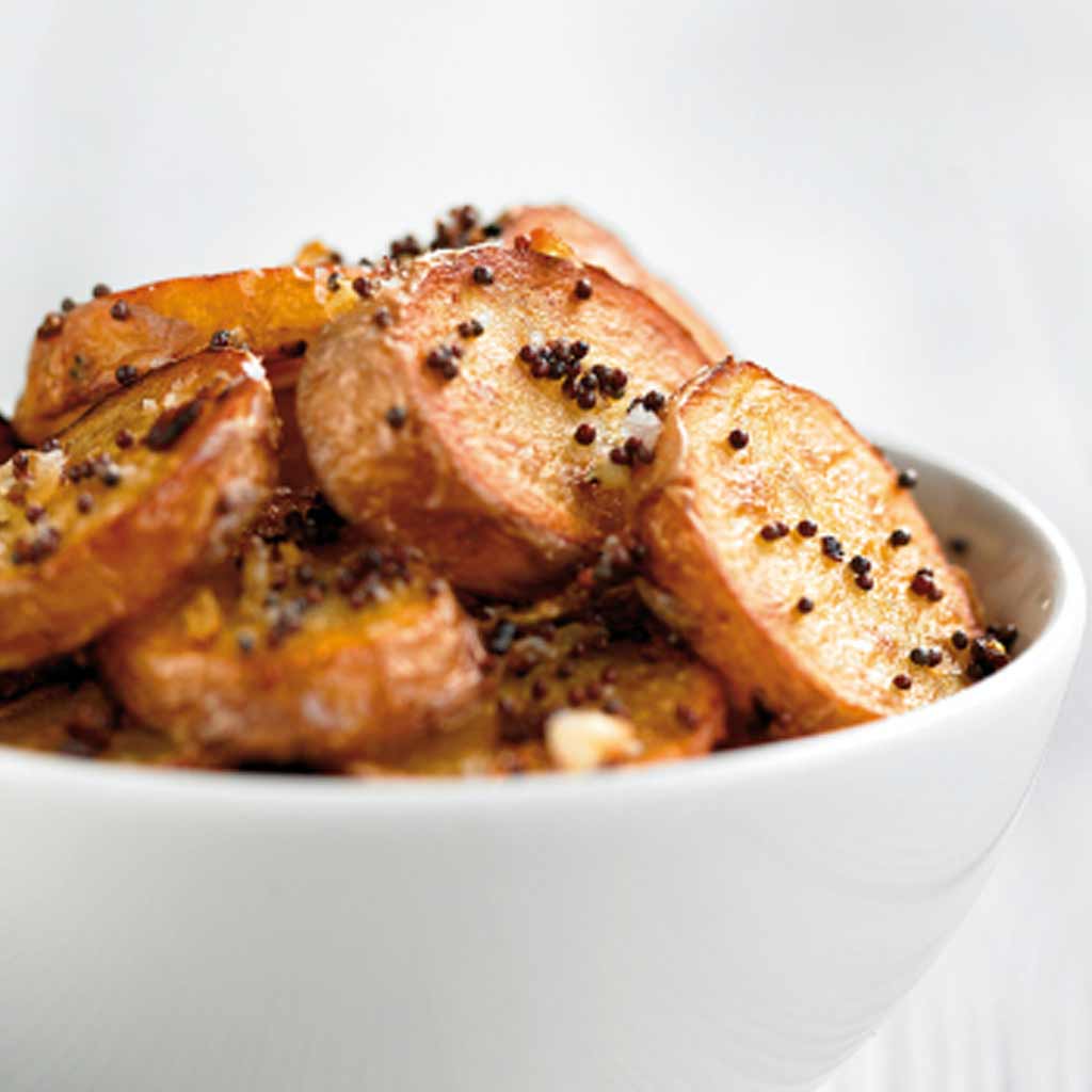 Sautéed Potatoes with Mustard Seeds
