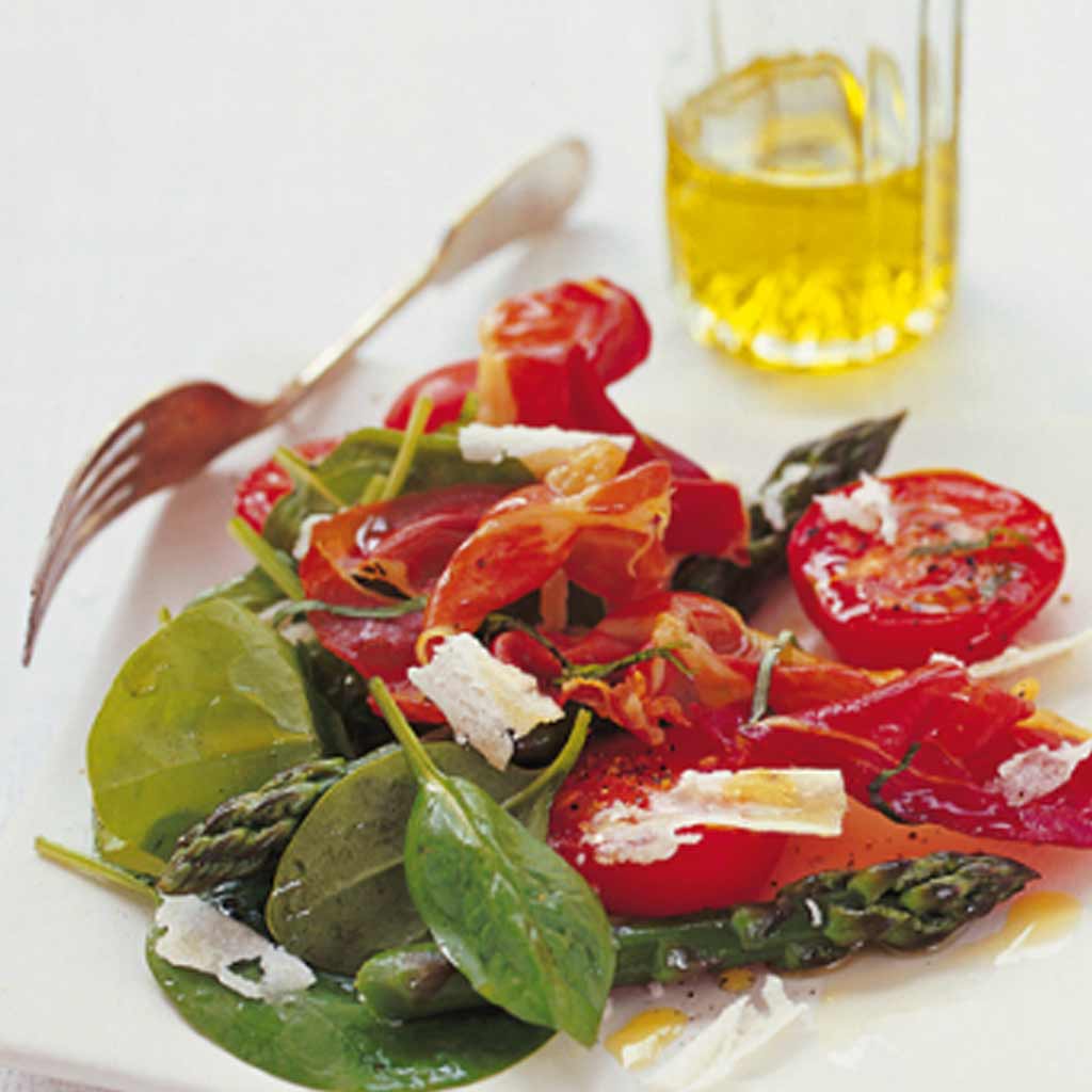 Spinach & Prosciutto Salad
