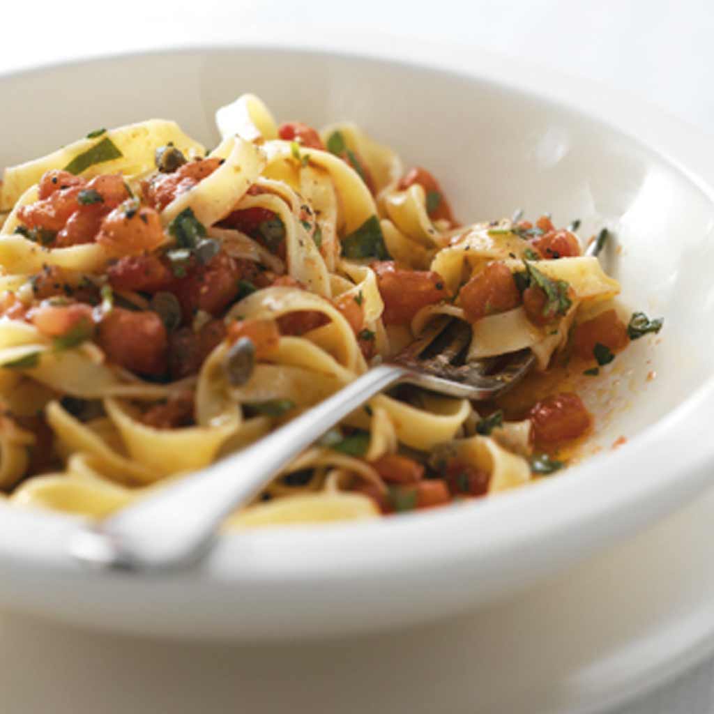 Tagliatelle alla Checca