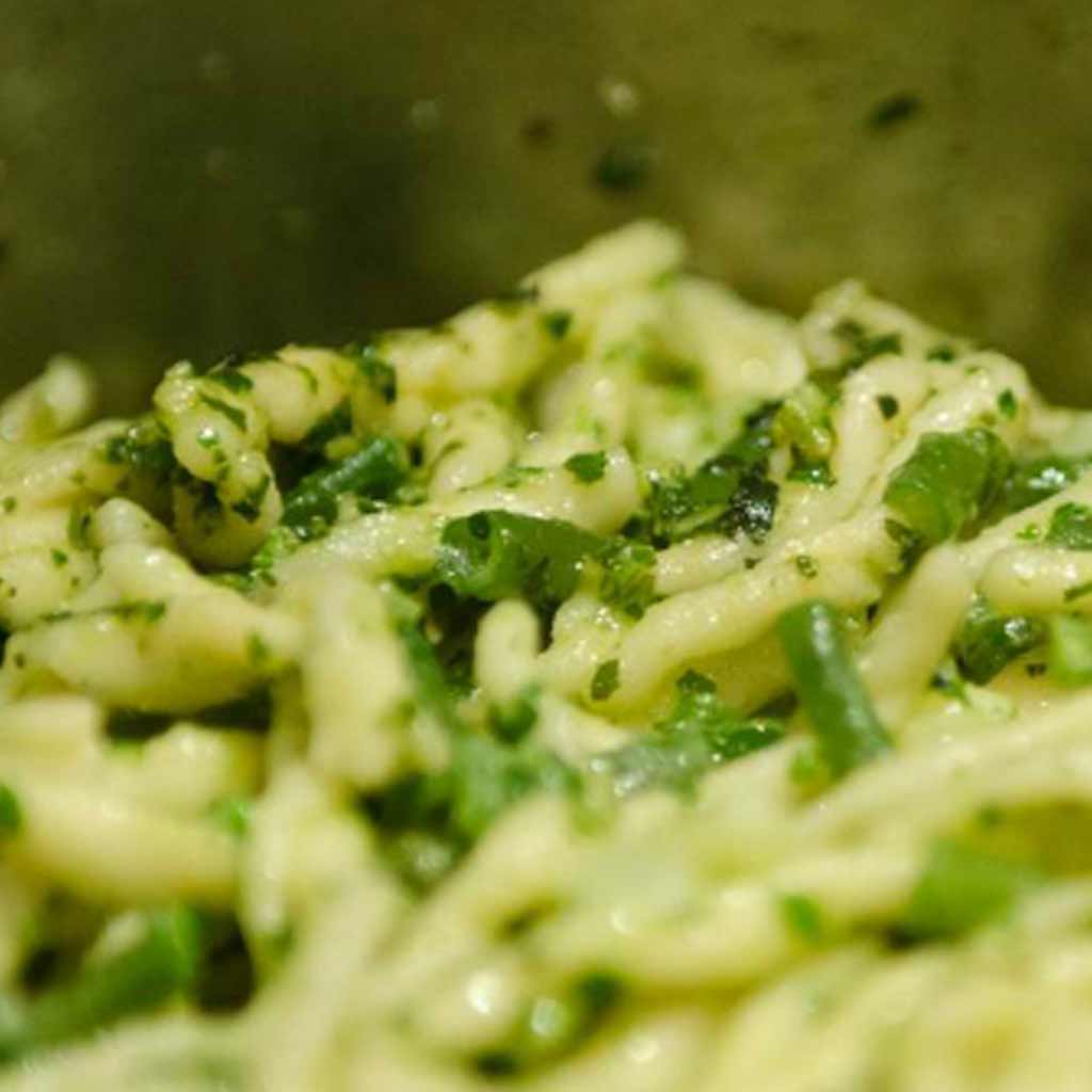Trofie with Pesto alla Genovese