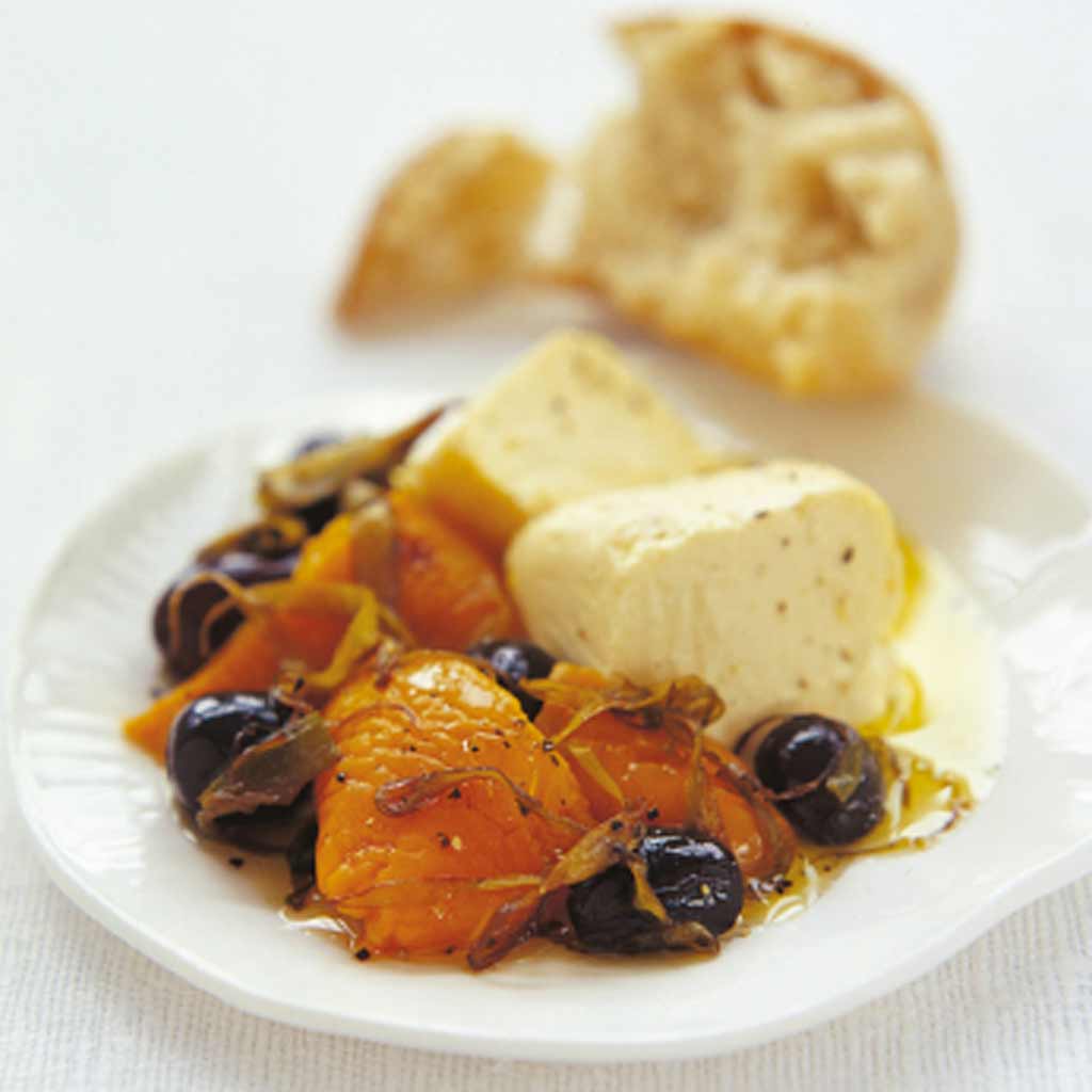 Warm Black Olive Salad