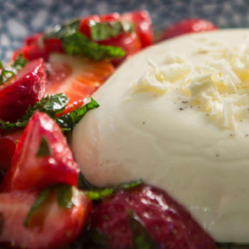 White Chocolate Panna Cotta