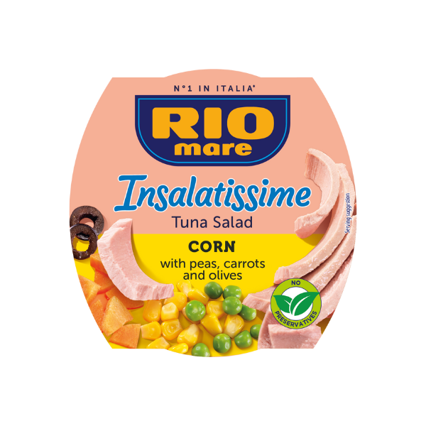 Rio Mare Corn & Tuna Salad MSC 160g image 0