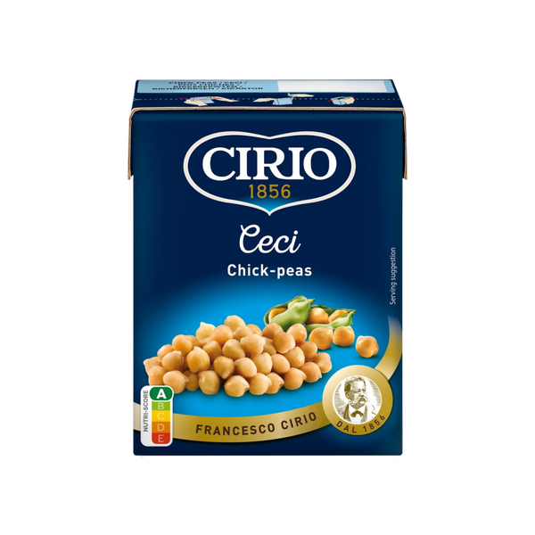 Cirio Chick Peas 380g Carton