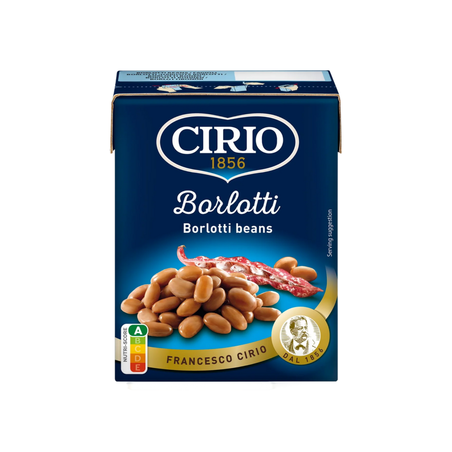 Cirio Borlotti Beans 380g Carton