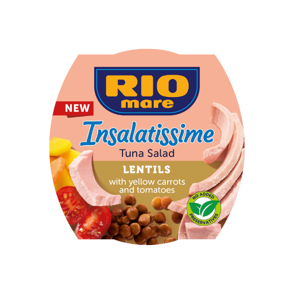 Rio Mare Lentil & Tuna Salad MSC 160g image 0